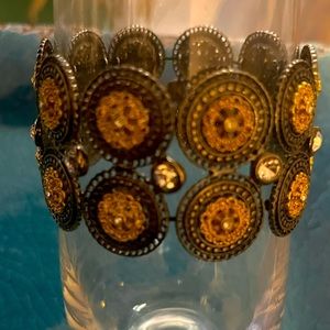 Stretchy Bracelet- gold bronze